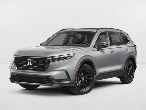 Solar Silver Metallic 2026 Honda CR-V Hybrid Sport-L FWD