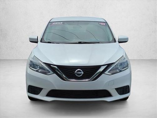 Aspen White 2017 Nissan Sentra SV