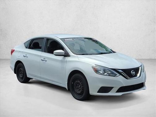 Aspen White 2017 Nissan Sentra SV