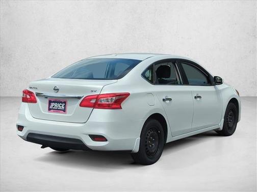 Aspen White 2017 Nissan Sentra SV