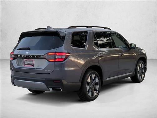 Modern Steel Metallic 2026 Honda Pilot Elite