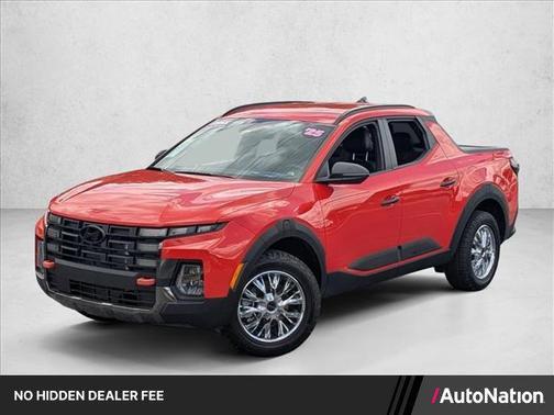 Canyon Red 2025 Hyundai SANTA CRUZ XRT