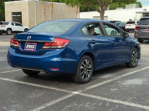 Dyno Blue Pearl 2013 Honda Civic EX-L