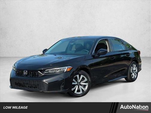 Solar Silver Metallic 2026 Honda Civic LX