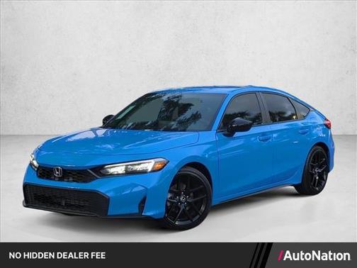 Boost Blue Pearl 2026 Honda Civic Sport