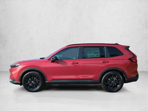 Radiant Red Metallic 2026 Honda CR-V Hybrid Sport-L FWD
