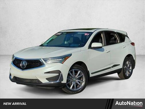 Platinum White Pearl 2021 Acura RDX Technology Package