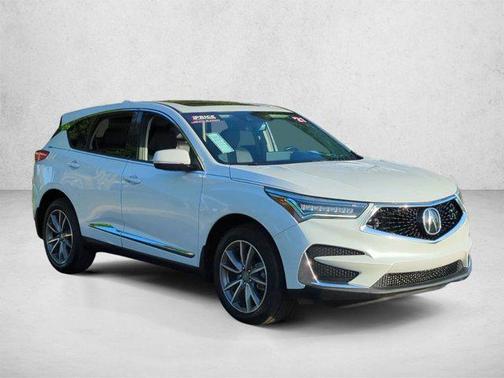 Platinum White Pearl 2021 Acura RDX Technology Package