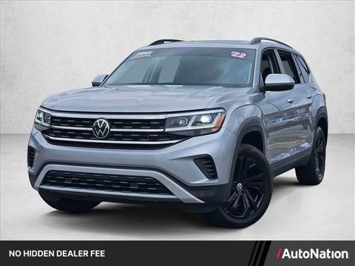 Pyrite Silver Metallic 2022 Volkswagen Atlas 3.6L SE w/Technology