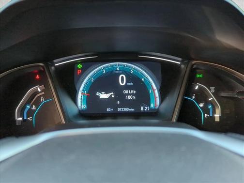 Cosmic Blue Metallic 2016 Honda Civic EX