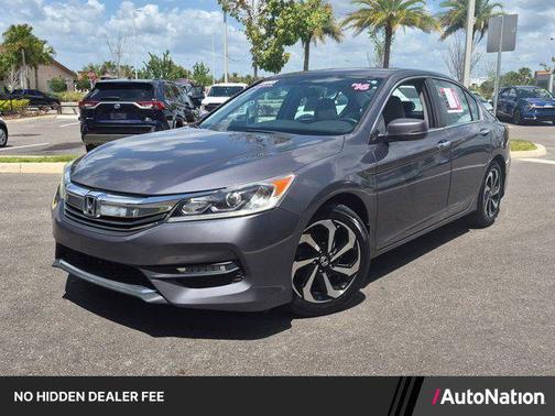 Modern Steel Metallic 2016 Honda Accord EX