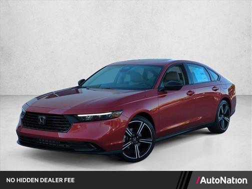 Radiant Red Metallic 2026 Honda Accord SE