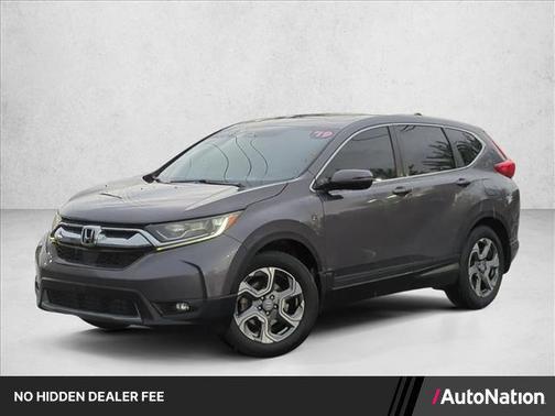 Modern Steel Metallic 2019 Honda CR-V EX-L