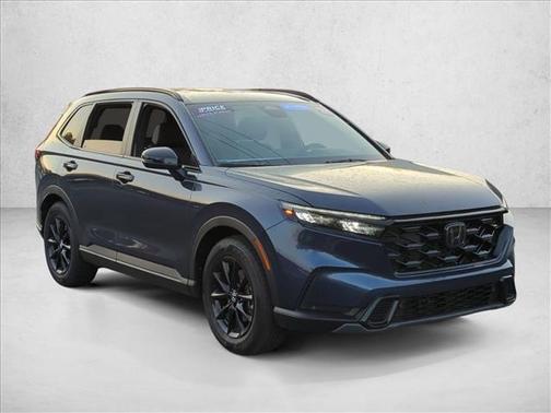 Canyon River Blue Metallic 2026 Honda CR-V Hybrid Sport-L FWD