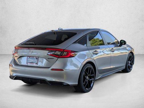 Solar Silver Metallic 2026 Honda Civic Sport