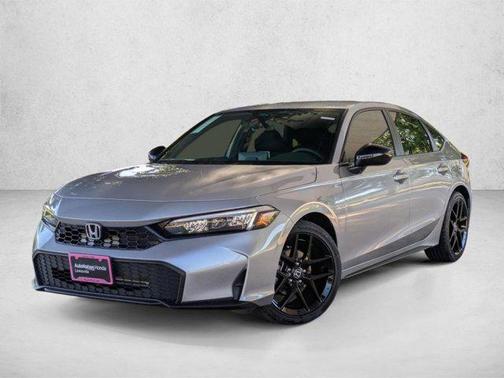 Solar Silver Metallic 2026 Honda Civic Sport