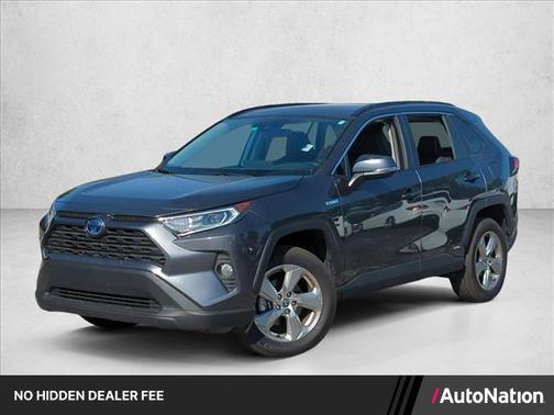 Magnetic Gray Metallic 2021 Toyota RAV4 Hybrid XLE Premium