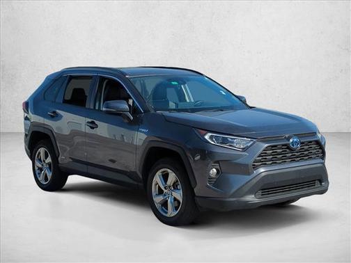 Magnetic Gray Metallic 2021 Toyota RAV4 Hybrid XLE Premium