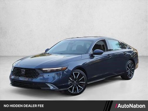 Canyon River Blue Metallic 2026 Honda Accord Hybrid Touring