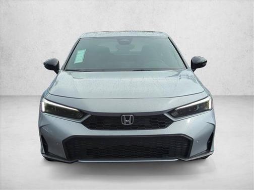 Solar Silver Metallic 2026 Honda Civic Hybrid Sport Touring