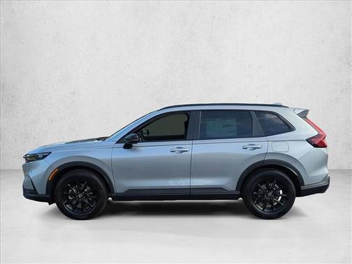 Solar Silver Metallic 2026 Honda CR-V Hybrid Sport FWD