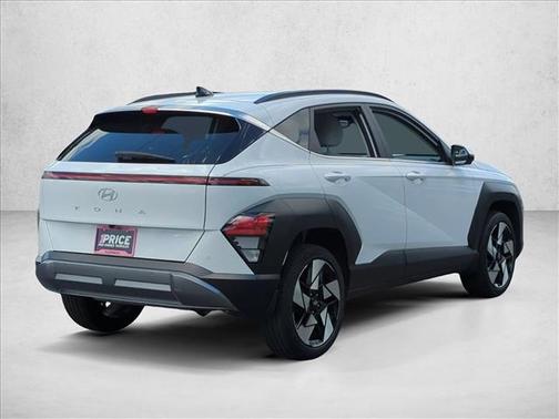 Atlas White 2024 Hyundai KONA Limited
