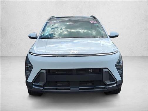 Atlas White 2024 Hyundai KONA Limited