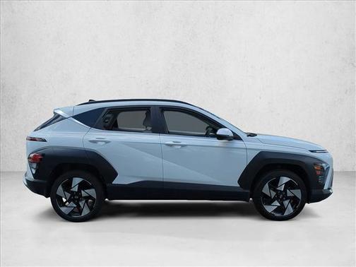 Atlas White 2024 Hyundai KONA Limited
