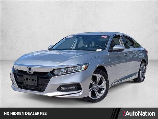 Lunar Silver Metallic 2018 Honda Accord EX-L 2.0T