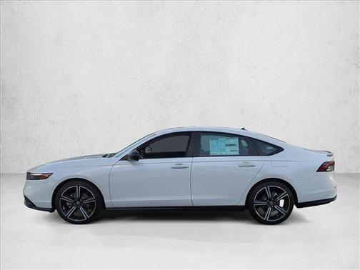 Platinum White Pearl 2026 Honda Accord Hybrid Sport