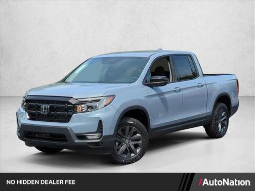 Sonic Gray Pearl 2026 Honda Ridgeline Sport