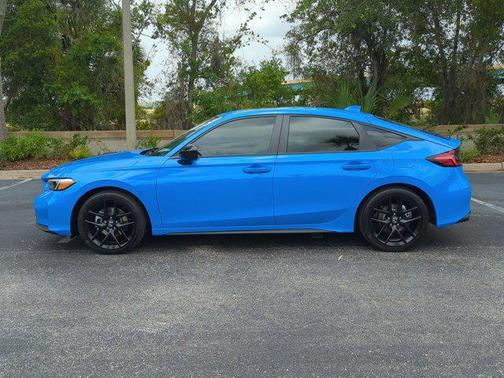 Boost Blue Pearl 2026 Honda Civic Hybrid Sport