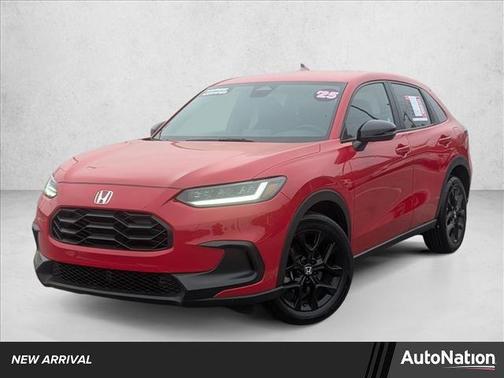 Milano Red 2025 Honda HR-V AWD Sport