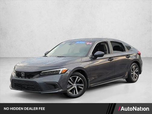 Meteorite Gray Metallic 2024 Honda Civic LX