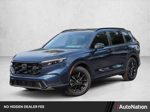 Canyon River Blue Metallic 2026 Honda CR-V Hybrid Sport FWD