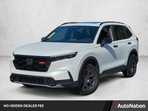 Platinum White Pearl 2026 Honda CR-V Hybrid TrailSport AWD