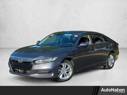 Modern Steel Metallic 2018 Honda Accord LX