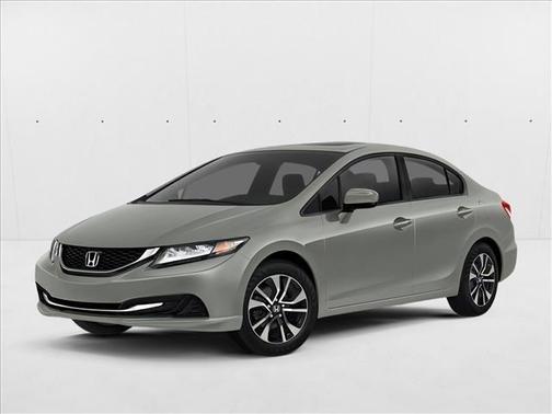 Alabaster Silver Metallic 2014 Honda Civic EX