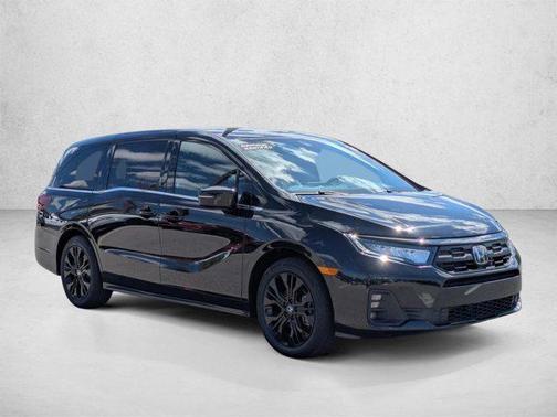 Crystal Black Pearl 2025 Honda Odyssey Sport-L