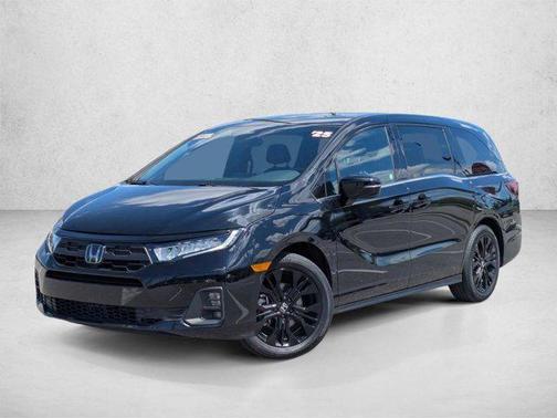 Crystal Black Pearl 2025 Honda Odyssey Sport-L