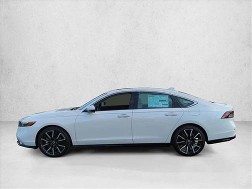 Platinum White Pearl 2026 Honda Accord Hybrid Touring