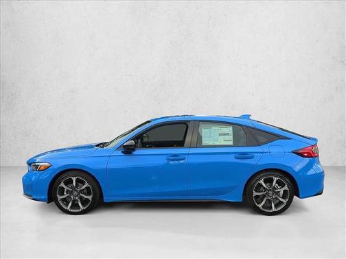 Boost Blue Pearl 2026 Honda Civic Hybrid Sport Touring