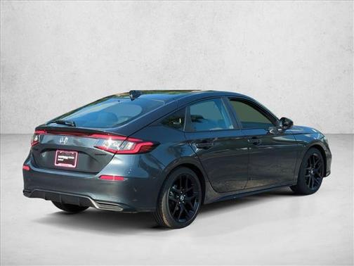 Meteorite Gray Metallic 2026 Honda Civic Sport