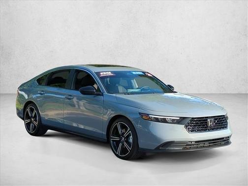 Urban Gray Pearl 2025 Honda Accord Hybrid Sport