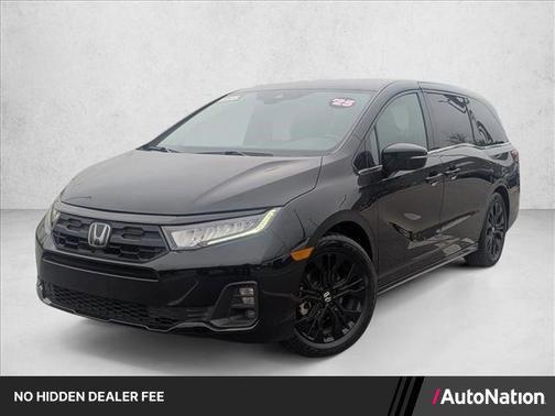 Platinum White Pearl 2025 Honda Odyssey Sport-L