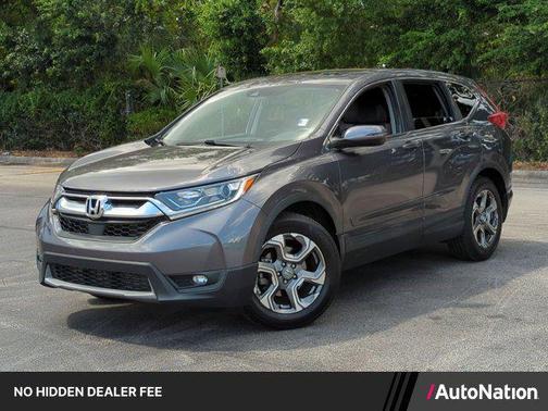 Modern Steel Metallic 2018 Honda CR-V EX-L