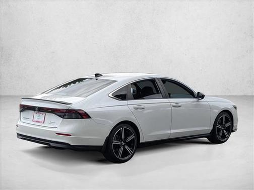 Platinum White Pearl 2024 Honda Accord Hybrid Sport