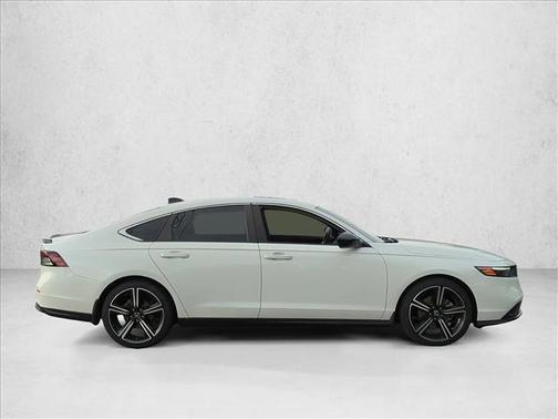 Platinum White Pearl 2024 Honda Accord Hybrid Sport