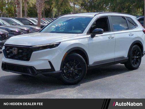 Platinum White Pearl 2027 Honda CR-V Hybrid Sport-L FWD