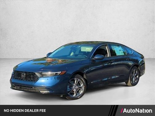 Canyon River Blue Metallic 2026 Honda Accord Hybrid EX-L